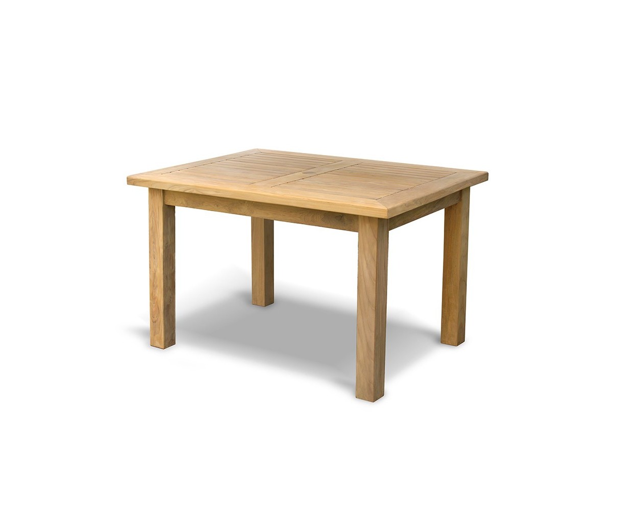 Balmoral Rectangular Teak Garden Table – 1.2m