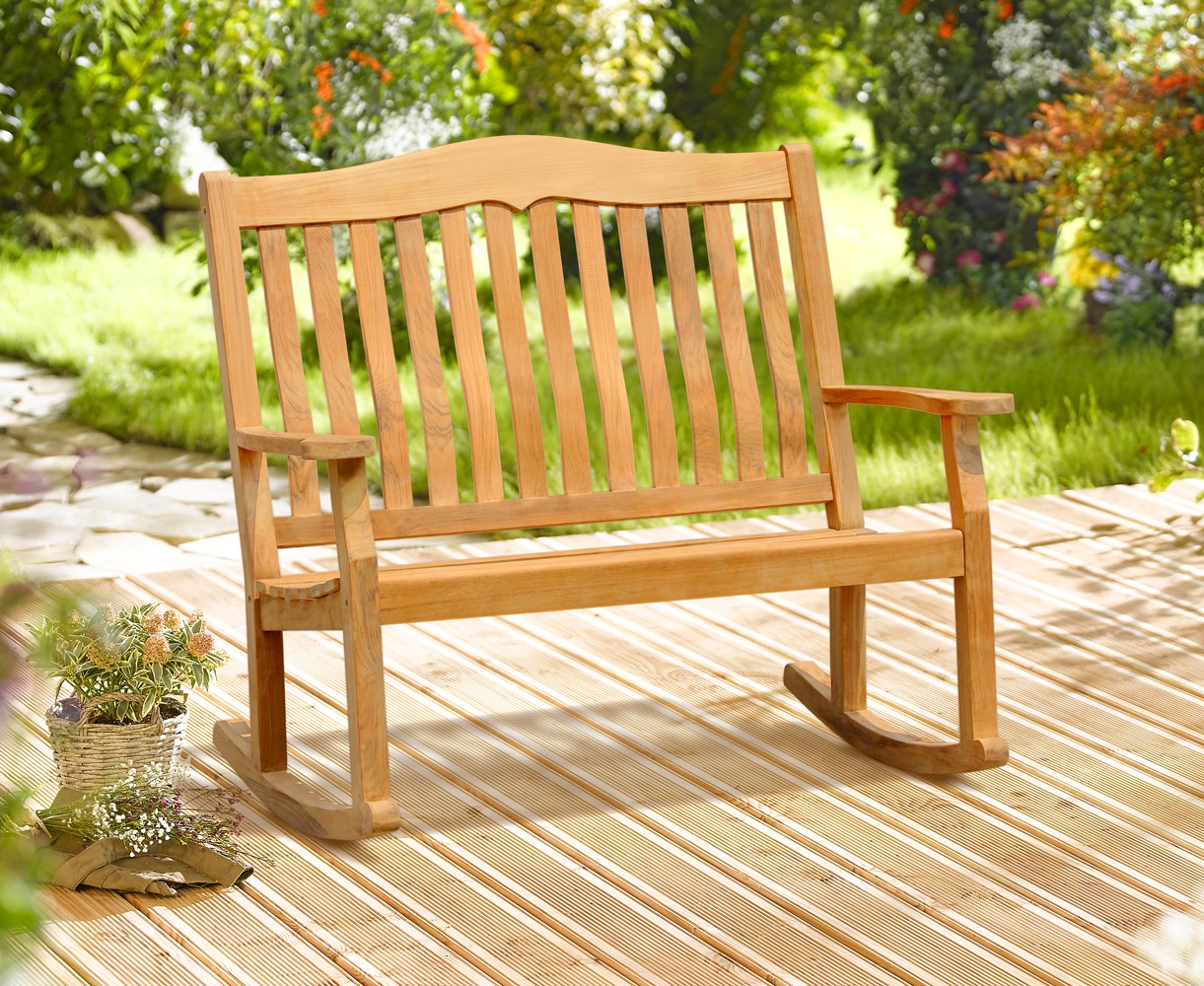Garden Furniture Rocking Bench at Dorothy Plank blog