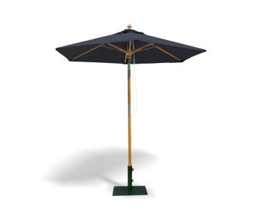 Hexagonal 2m Tilting Garden Parasol