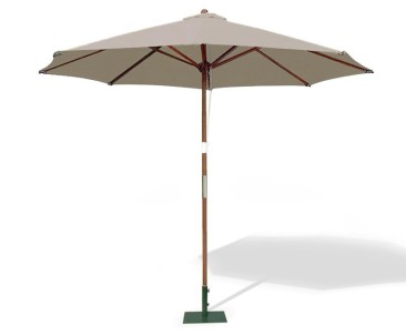Octagonal 2.5m Patio Parasol - Hardwood Parasol