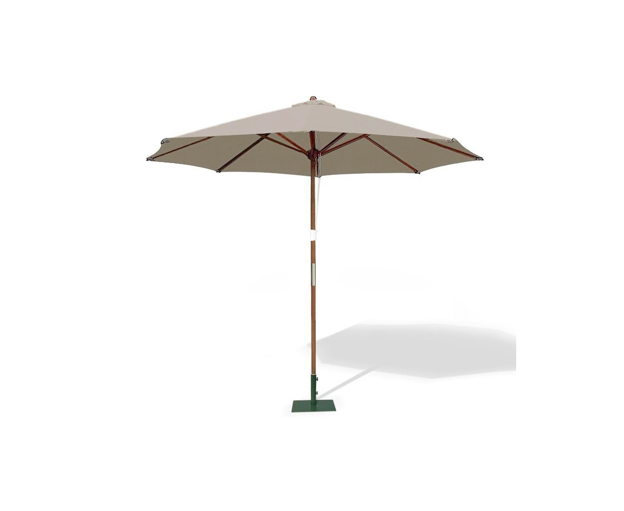Octagonal 2.5m Patio Parasol - Hardwood Parasol