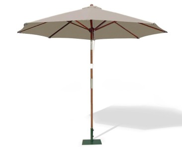 Octagonal 2.5m Patio Parasol - Hardwood Parasol