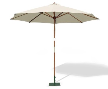 Octagonal 2.5m Patio Parasol - Hardwood Parasol