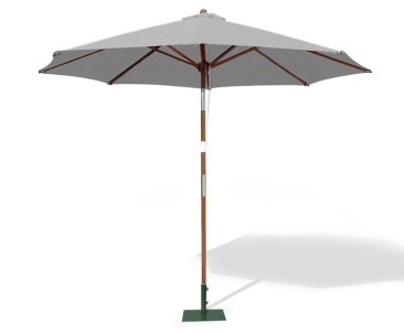 Octagonal 2.5m Patio Parasol - Hardwood Parasol