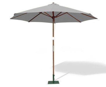 Octagonal 2.5m Patio Parasol - Hardwood Parasol