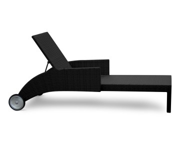 Sorrento Multi Position Rattan Sun Lounger