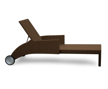 Sorrento Multi Position Rattan Sun Lounger