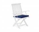 Folding Outdoor Chair Cushion With Ties