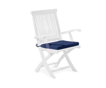 Folding Outdoor Chair Cushion With Ties