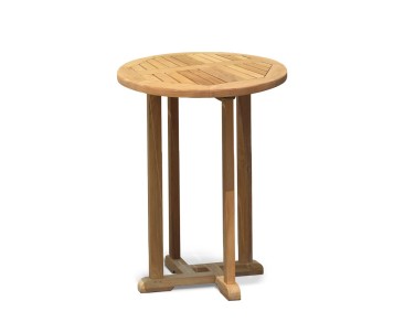 Canfield Bistro Style Garden Teak Bar Table