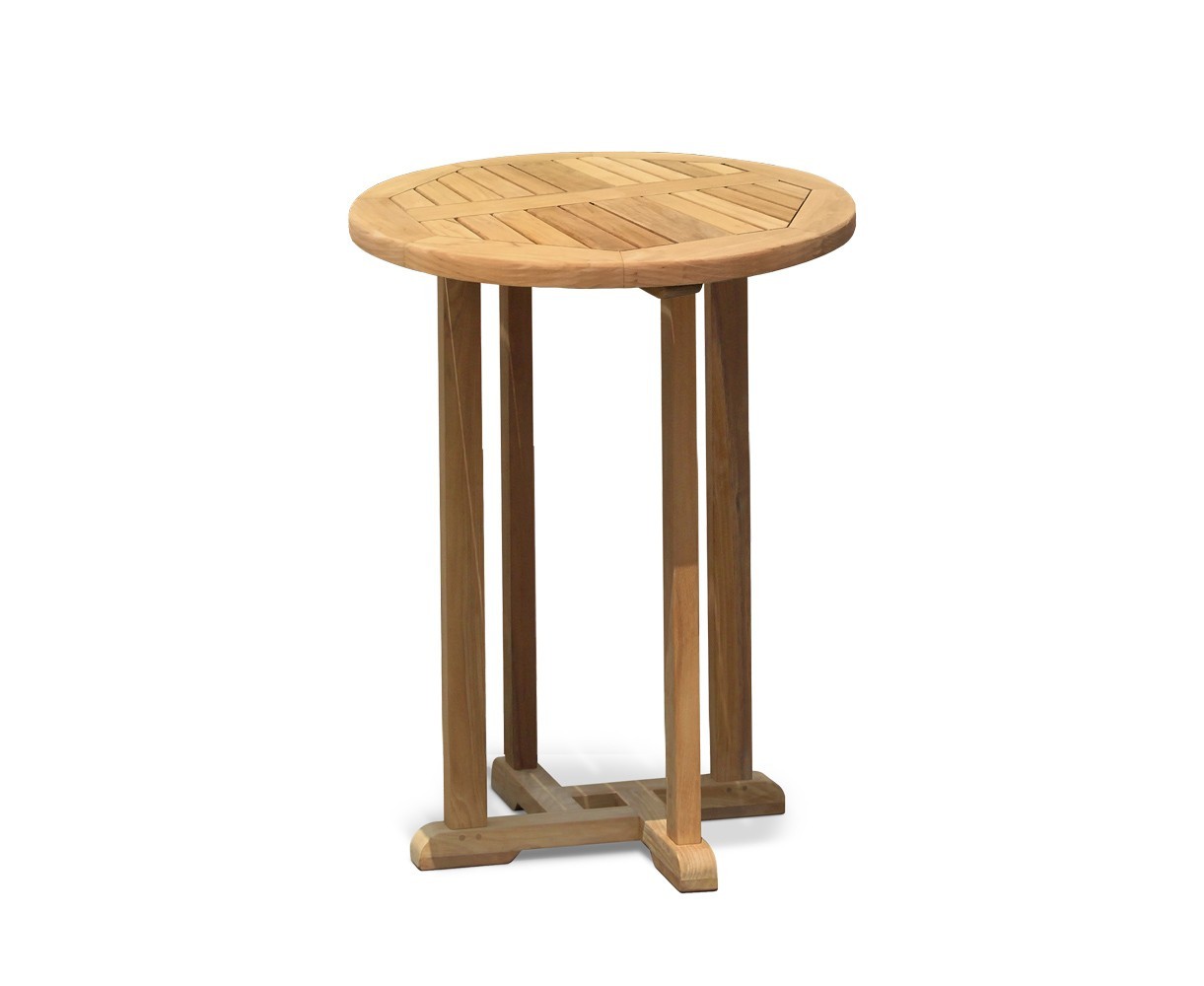 Canfield Teak Outdoor Bar Table - 70cm