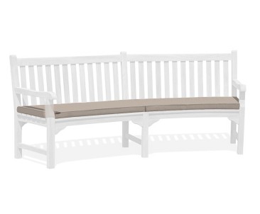 Connaught Curved Bench Cushion - Connaught Cushions