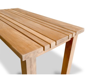 Chichester Teak Rectangular Outdoor Dining Table - 1.4m