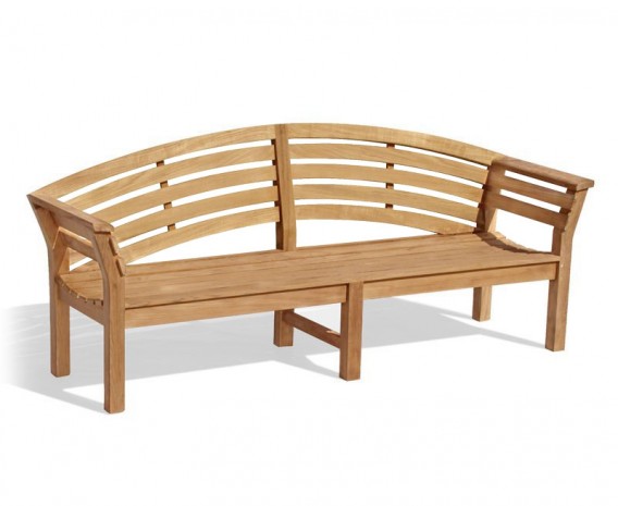 Teak Outdoor Wooden Bench - 1.95m