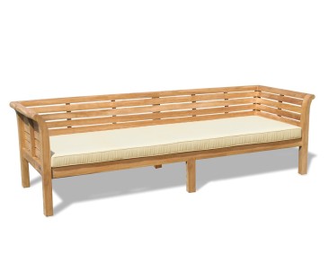 Bahama Extra Large Teak Garden Daybed – 2.7m