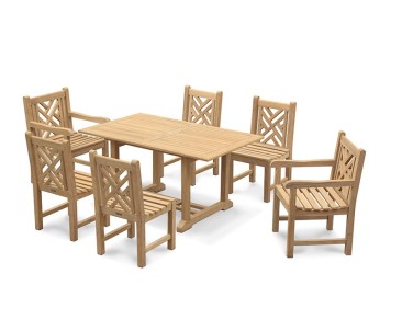 Hilgrove 6 Seater Garden Dining set