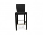 Woven Bar Chair, Black - NEW: End of line