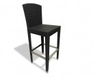 Woven Bar Chair, Black - NEW: End of line