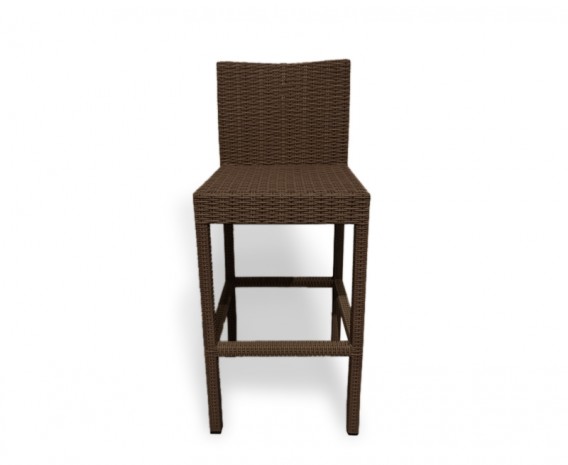 Woven Bar Chair, Java Brown - NEW: End of line