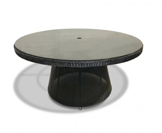 Lotus 1.5m Woven Garden Table - NEW: End of line