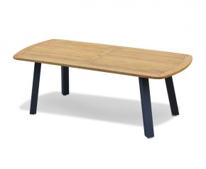 Disk Teak Oval Outdoor Table - 2.2m
