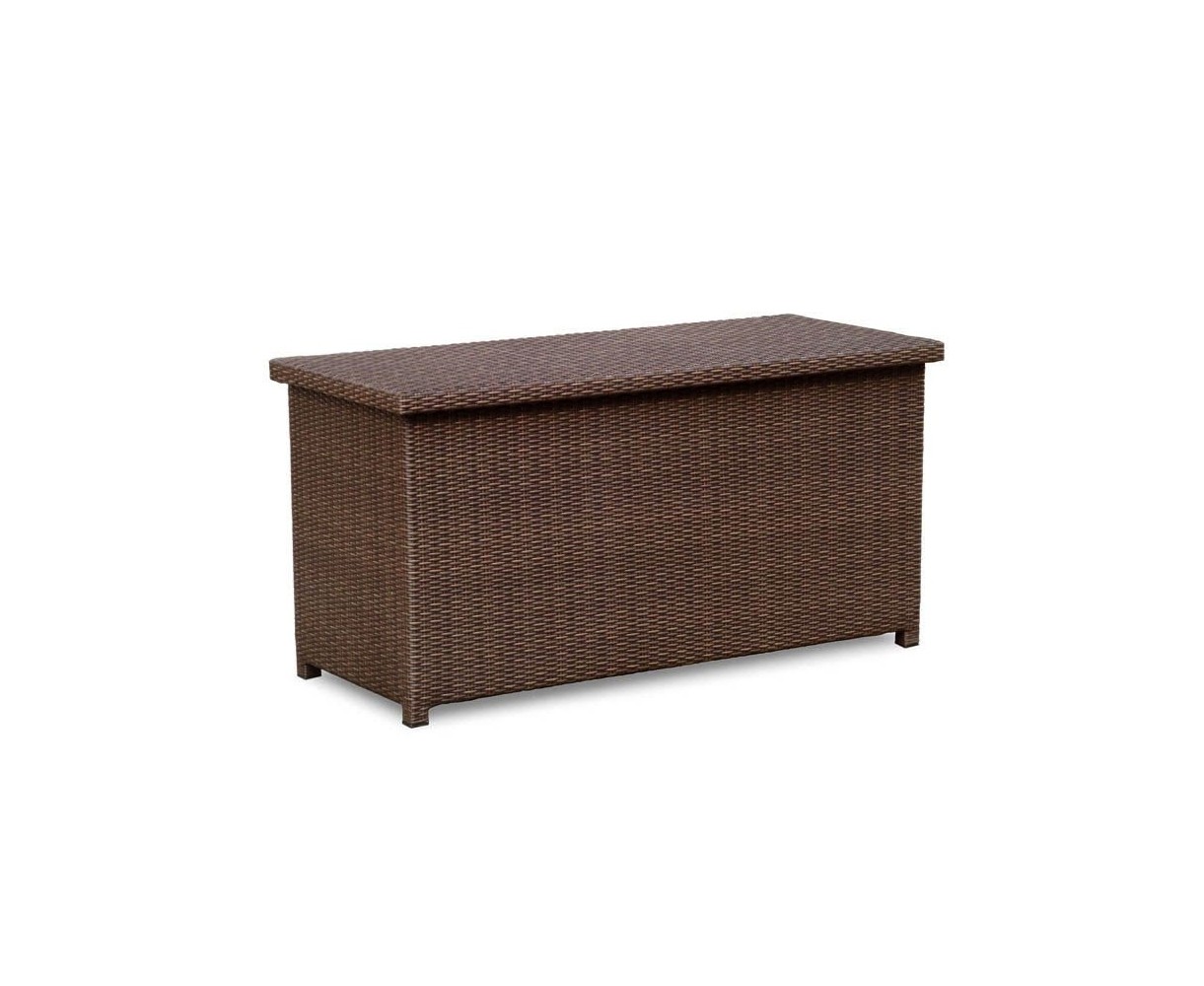 Rattan Garden Storage Box with Lid