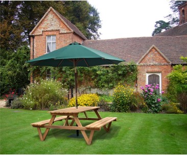 Teak 6ft Garden Pub Bench | Teak Picnic Table