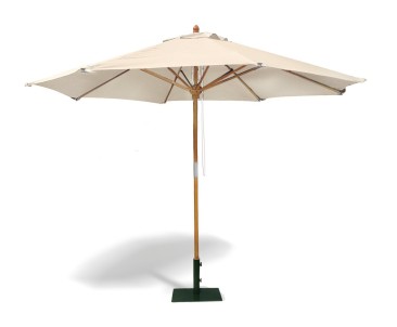 Octagonal 3m Garden Parasol - FSC Eucalyptus
