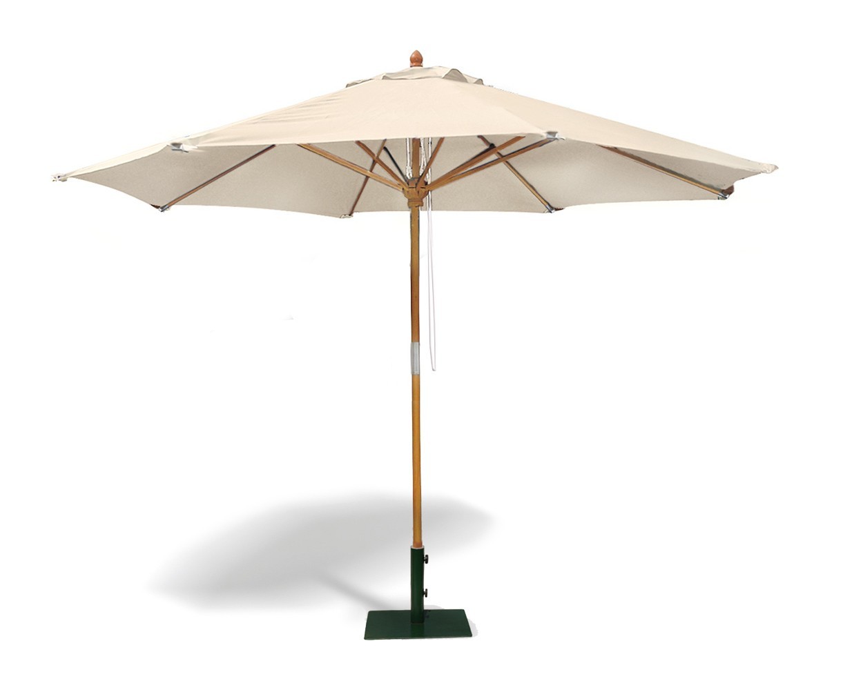 Octagonal 3m Garden Parasol - FSC Eucalyptus