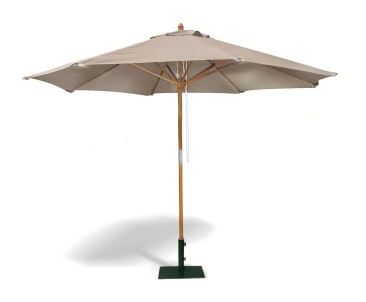 Octagonal 3m Garden Parasol - FSC Eucalyptus