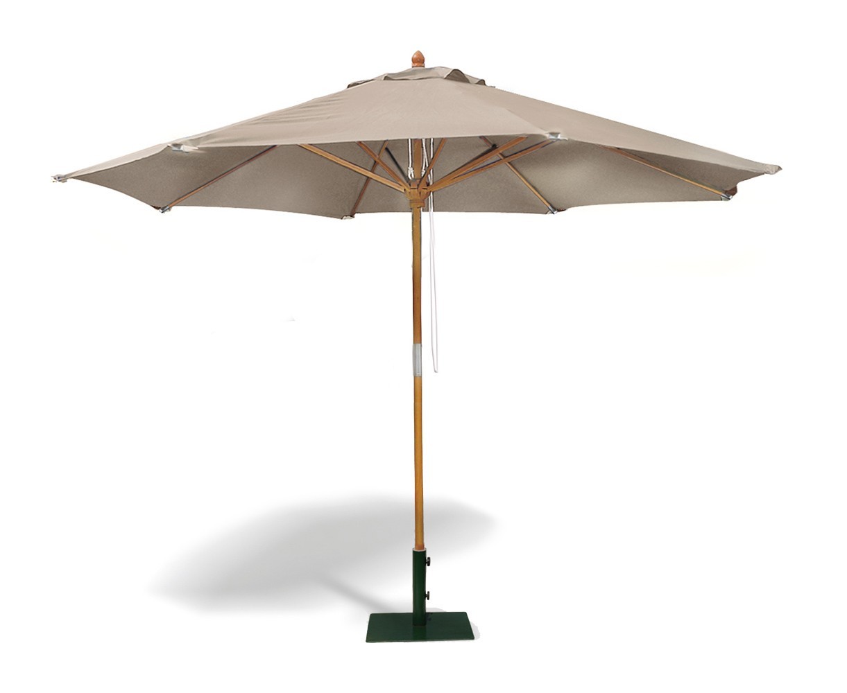 Octagonal 3m Garden Parasol - FSC Eucalyptus