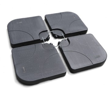 Fillable Cantilever Parasol Base – Set of 4 - 60-80kg