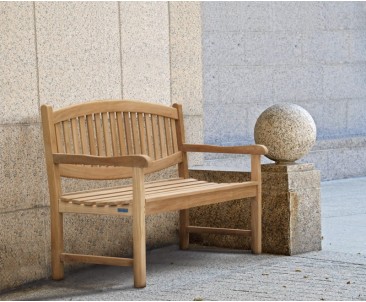 Ascot Teak 3 Seater Garden Bench