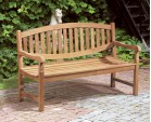 Ascot Teak 3 Seater Garden Bench 