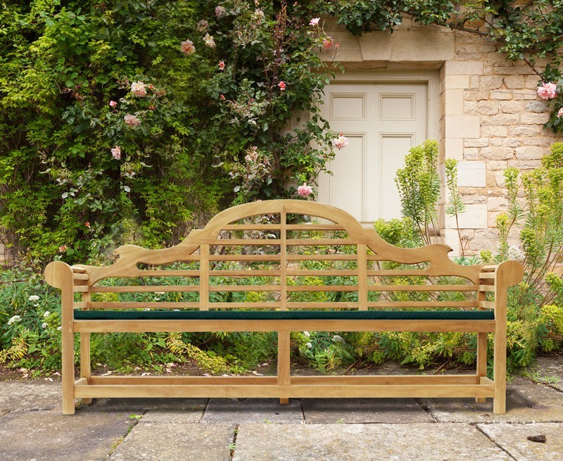 Teak Lutyens Bench - 2.25m