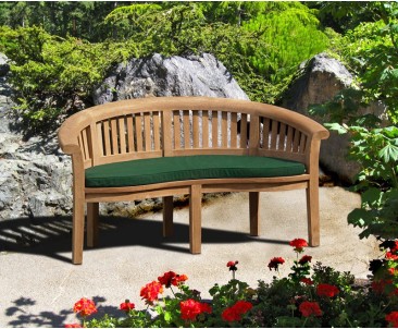 Super-Deluxe Teak Banana Bench