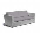 Riviera Rattan Sofa Set in Grey Weave