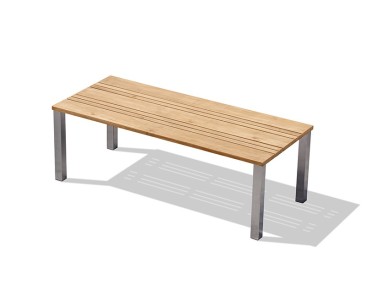 Marina 220cm Teak and Metal Outdoor Table