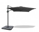 Square 3 x 3m Slate Grey Cantilever Parasol - New: Repackaged