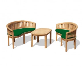 Wimbledon benches with Coffee Table