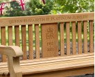 Balmoral 6ft Queen's Platinum Jubilee Commemorative Bench 