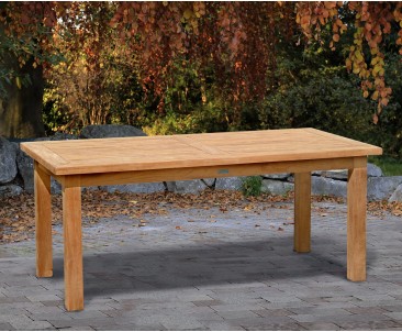 Balmoral 6ft Teak Garden Rectangular Table