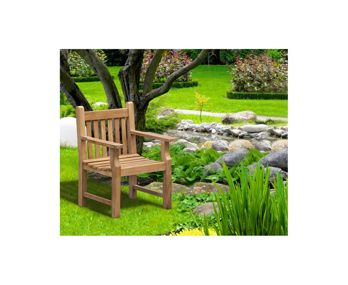Taverners Teak Garden Armchair