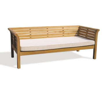 Outdoor Garden Teak Daybed Large - 2.1m
