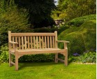 Taverners Teak 3 Seater Garden Bench