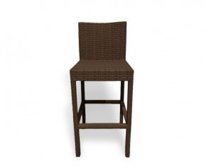 Set of 4 Java Brown Woven Bar Chairs - NEW: End of line