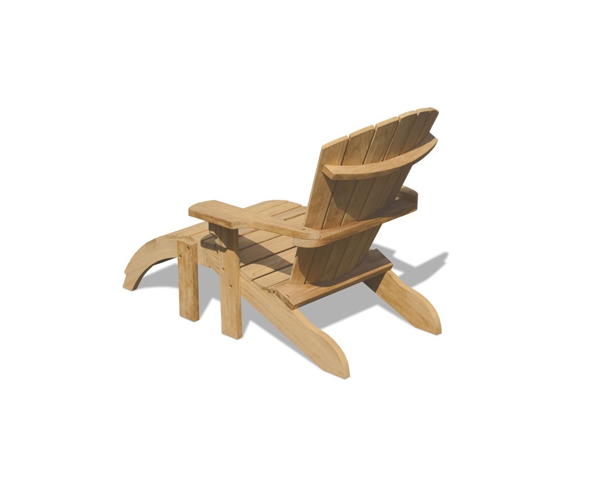 Bear Teak Adirondack Chair