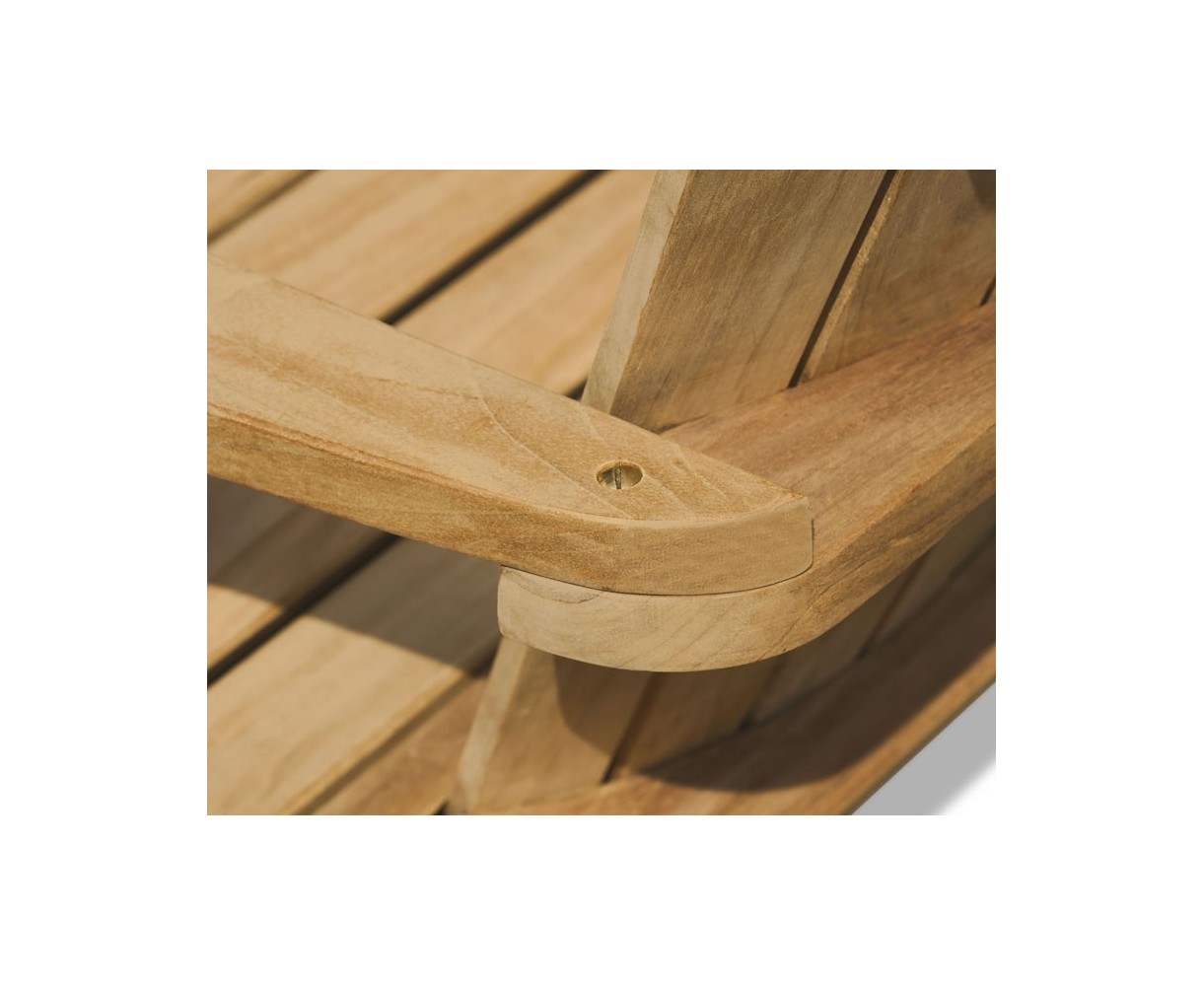 Bear Teak Adirondack Chair