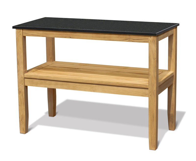 Aria Patio Buffet Table, Outdoor Teak Console Table 1.2m