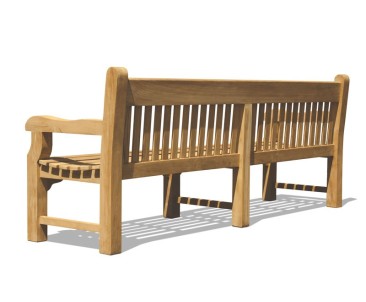 Banchory Heavy Duty Garden Bench - 2.4m